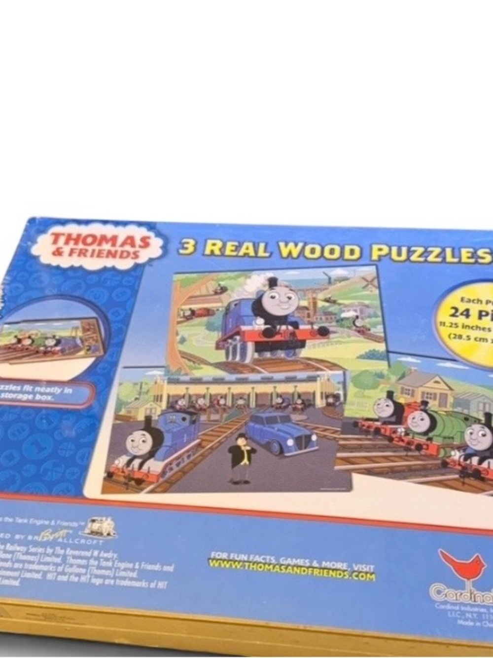 New~Thomas & Friends~Thomas The Tank Engine~3 Wooden Puzzles ~ 24 Pieces Each - Picture 2 of 16
